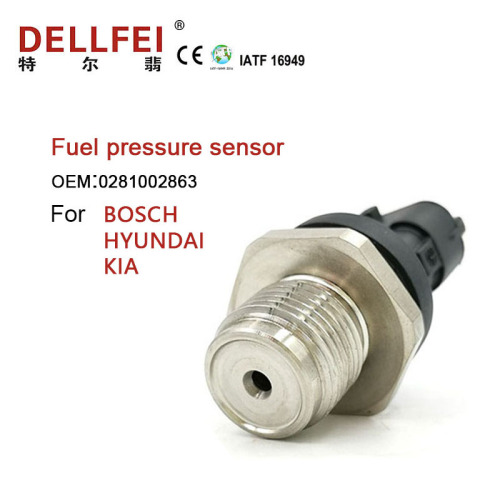 Nuevo sensor de presión de combustible 0281002863 para Hyundai Kia