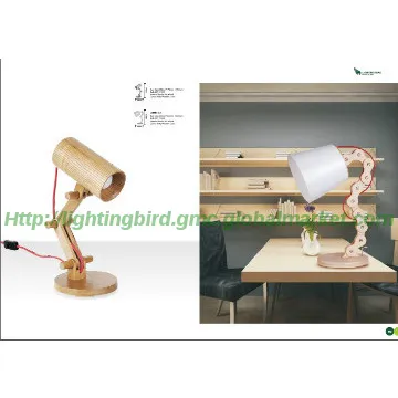 modern Wood table lightings/creative table lamps supplier