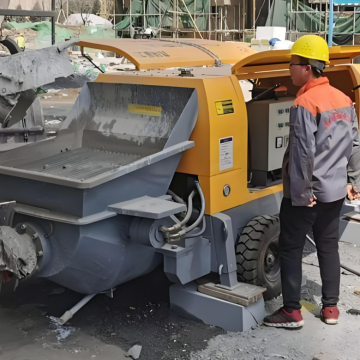 Pompa in cemento 20D da 30 kW di alta qualità per la costruzione - diesel/benzina/elettrico