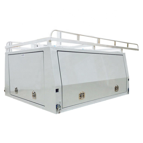 UTE Canopy Tool Box Heavy Duty Aluminum Flat Plate UTE/Truck Dustproof Canopy Supplier