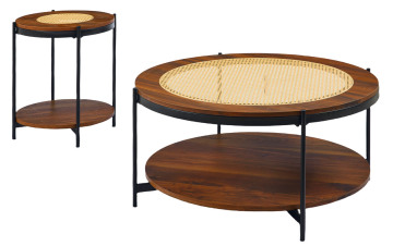 Elegante houten theetafel voor modern interieurontwerp