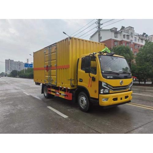 4x2 Dangerous goods van type transport truck