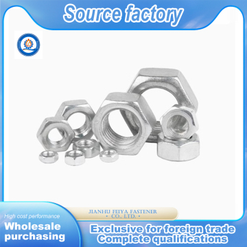 Precision Hex Nuts for Mechanical Applications