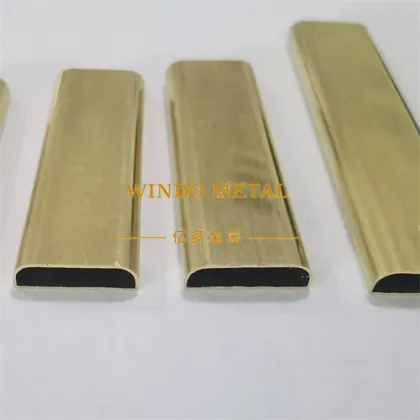 Brass tubes for artisanal lighting