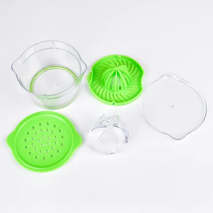 plastic manual lemon lime squeezer with ginger grater