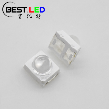 Dome Lens SMD LED Water Blue 480nm 15-degree