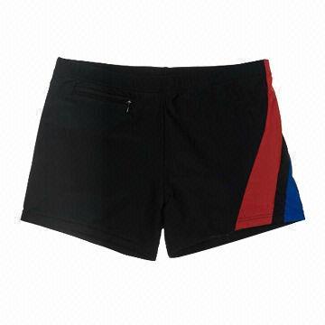 Men's Board Shorts, Side Panel with Contrast Piping