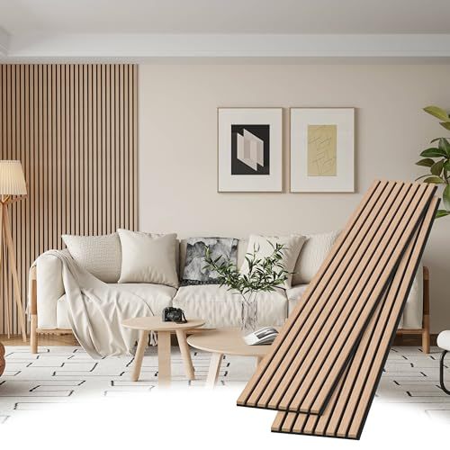 Natural wood slat panel Non Toxic Recycle Soundproof Wood Acoustic Panel Manufactory