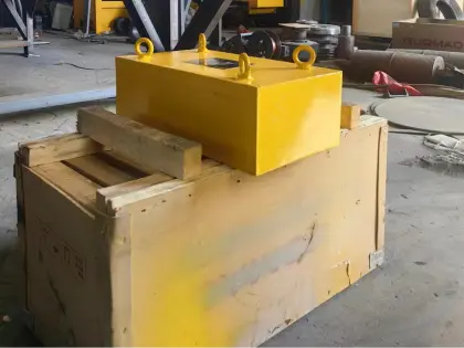 RCYB Series Suspension Magnetic Separator for Removing Magnetic Metals from Processed Materials