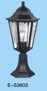 Casting Antique Aluminum Garden Lamp