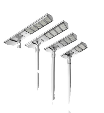 High Lumen Adjustable Base Solar Street Lights for Thailand (10-12M Installation Height)