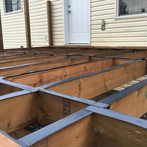 Self-Adhesive Deck Joist Flashing Tape for Hardwood