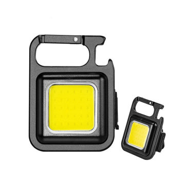 Pocket Emergency Light: 3 Light Modes, Rechargeable, Portable LED Keychain Flashlight