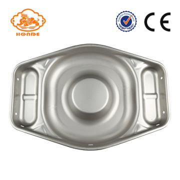 Big Thickening Pig Acero inoxidable Wet Feed Pan