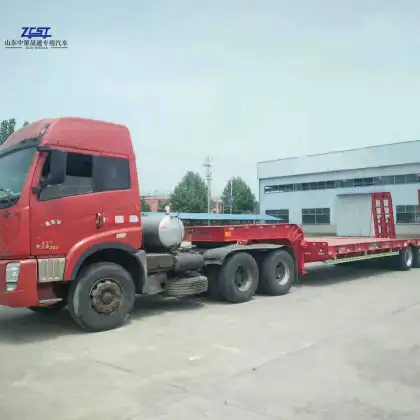 Low Boy Trailer Heavy Duty Loader Transport Solutions