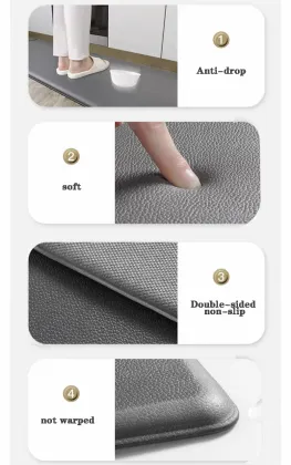 Kitchen Floor Mats: Indoor Soft, Non-Slip, Waterproof, and Absorbent Mats for Kitchen Flooring
