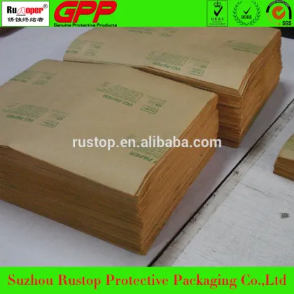 VCI anti rust cutted paper