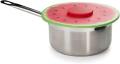Custom Watermelon Bentuk Silikon Lid untuk Bekas