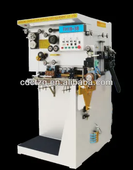 Semi-automatic food/beverage tinplate can welding machine/can making machine