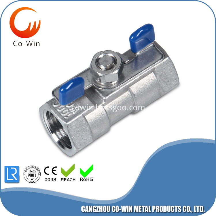 1pc butterfly handle valve