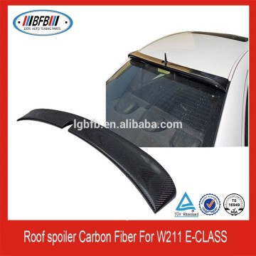 CARBON FIBER REAR ROOF SPOILER WING FOR MERCEDES-BENZ W211 E-CLASS SEDAN 4DR E500 E350 2033-2009