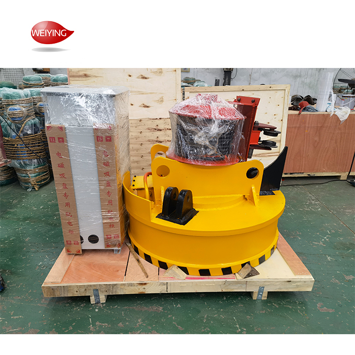 Diameter 110-150 cm Electromagnetic Chuck Lifting Magnet with Chain MW5