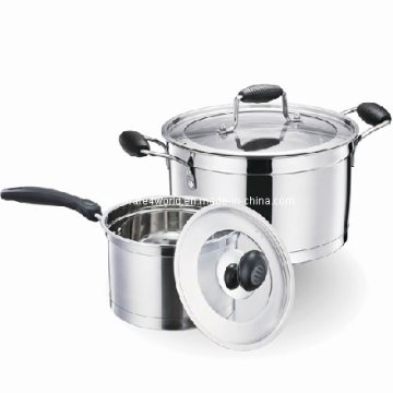 Stainless Steel Cookware Set (YJ-HLCS403)