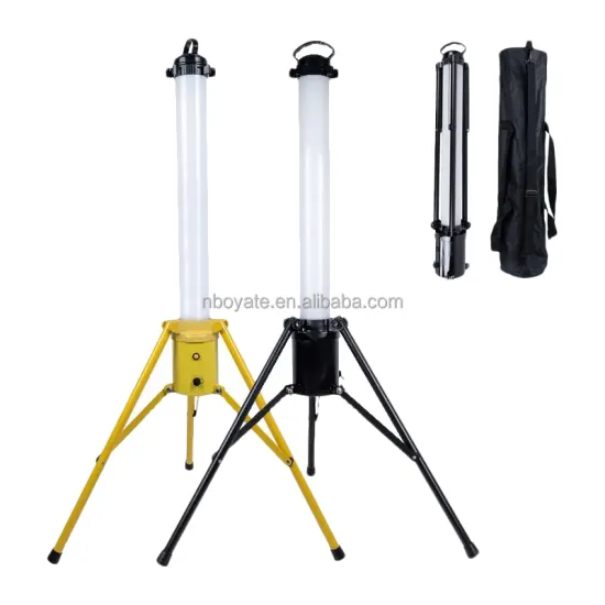65W Cylindrical LED Work Light: Portable Outdoor Camping and Construction Site Illumination