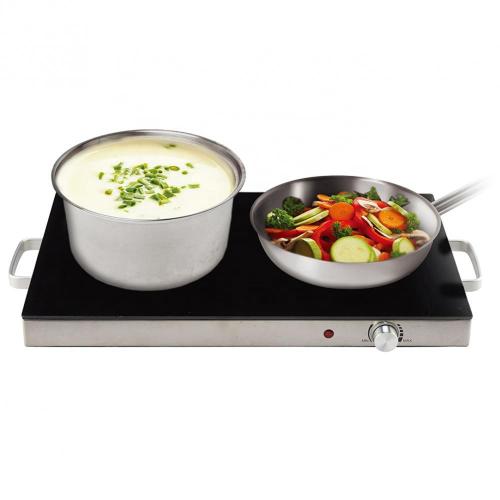 300W Glass Table Tops Hot Warming Tray