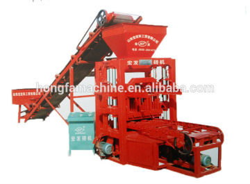 industrial concrete brick making machine in Kenya , QTJ4-26C concrete hollow block machine