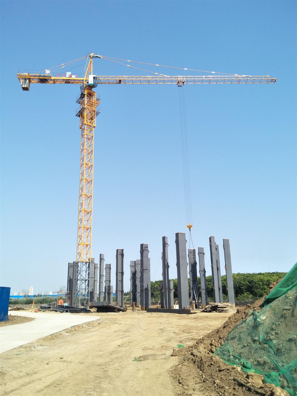 10 toneladas de alta qualidade Topkit Tower Crane