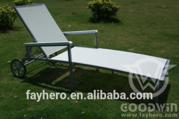 GW3328-L1 aluminum outdoor furniture chaise lounge