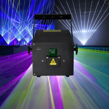 AL05RGB 5W RGB Animation ILDA DMX Club Show Laser Light: Professional Entertainment Lighting Solution