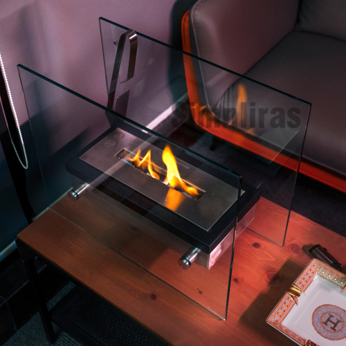 Kominek nowoczesny projekt bio paliwa stołowy