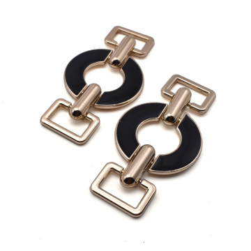 Ready-to-Ship Fashion Rhinestone Metal Shoe Buckles: Elegant Accessories for Your Wardrobe