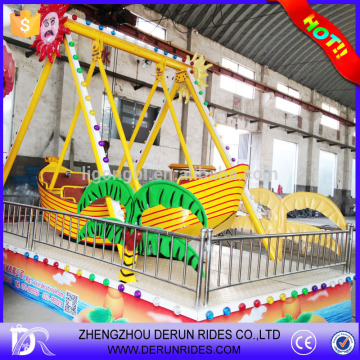 Derun 8 Seat Mini Pirate Ship flying car ship rides