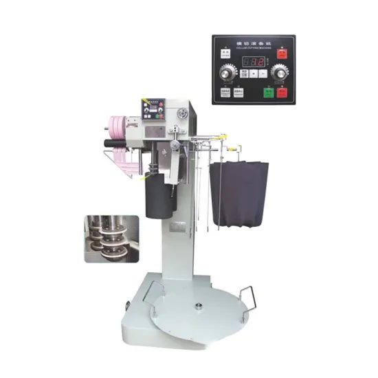 Automatic Fabric Roll Strip and Ribbon Cutting Machine for Textile Machinery
