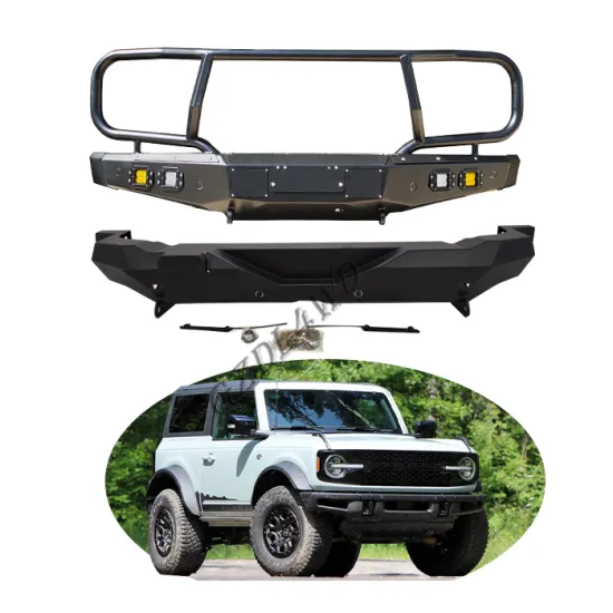 GZDL4WD Offroad Steel Front Bumper for Bronco Raptor 2022