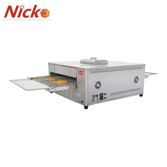 OEM Factory Bakery Equipment 18 Inches Gas Electric Hot Air Conveyor Pizza Oven