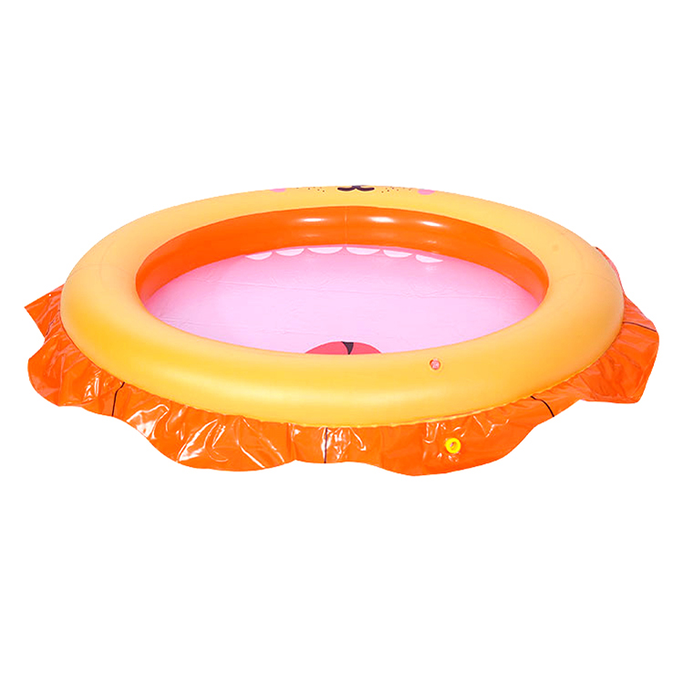 Inflatable Kids Pool Portable 2 Ring Swimming Pool