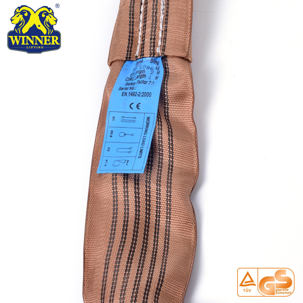 6 Ton Endless Round Sling Endless Round Type Lifting Sling