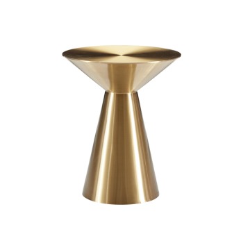 Modern Center Living Room Furniture All-Metal Stainless Steel Side Table New Design Golden End Table Hot in Europe and America