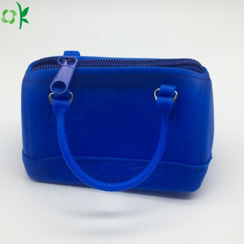 Mini sac à main en silicone porte-monnaie mignon de bande dessinée