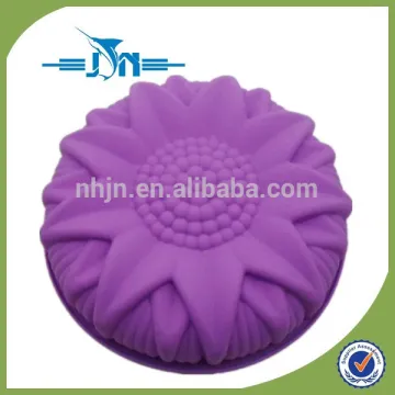 big size sunflower shape silicone bread pan