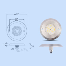 OEM ODM дизайны 10 мм жұқа бассейн жарығы