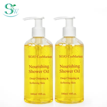 Shower oil organic cleanser shower oil moisturizer