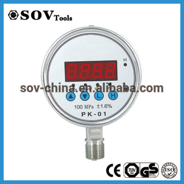 high scale pressure gauge