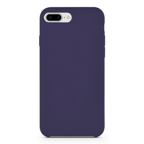 Fashionable Elegant Blue Liquid Silicone Rubber Iphone8 Case