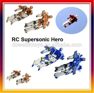 Microgear 2.4 GHZ. Radio Control RC Supersonic Hero Flying Man