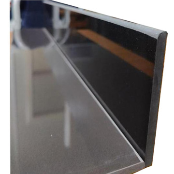 Foshan Porcelain Skirting Tile 100x600mm Polished Super Black